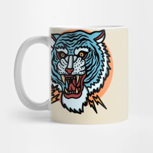 blue tiger Mug